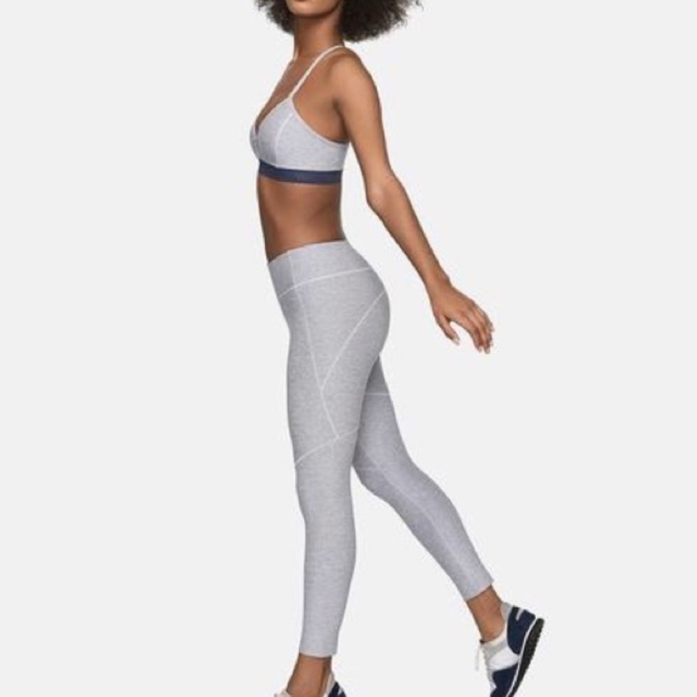 Outdoor Voices 3/4 Warm Up Legging, Blue Moon